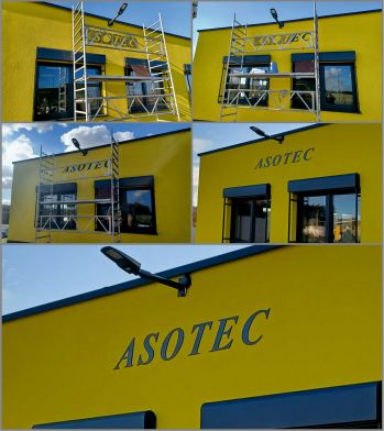 Fräsbuchstaben lackiert aus Arylglas in Hachenburg im Westerwald